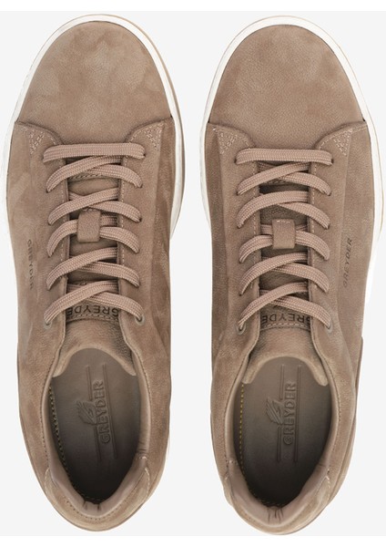 Erkek Vizon Hakiki Deri Sneaker Ayakkabı 5K1SA13293 indirimleri