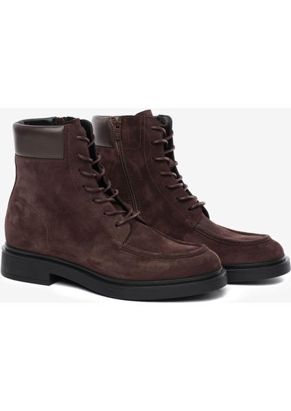 Erkek Kahverengi Hakiki Deri Bot 5K1YB18772