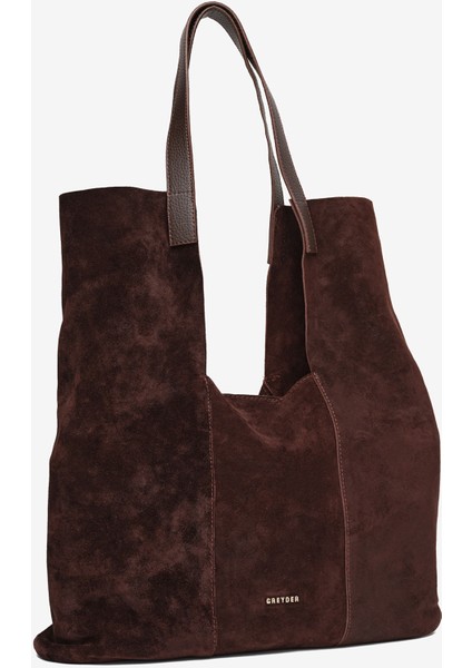 Kadın Kahverengi Hakiki Deri Omuz Çantası 5K2CN69782