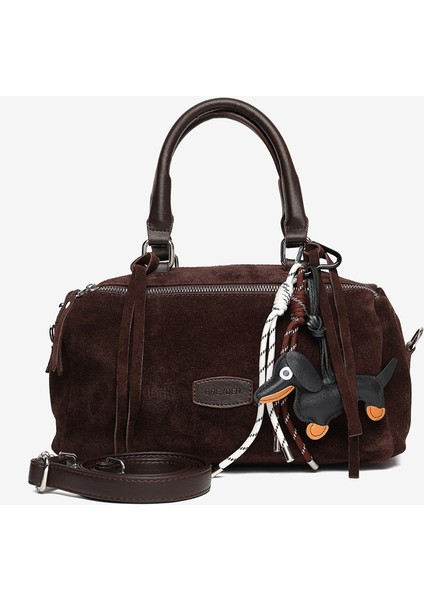 Kadın Kahverengi Hakiki Deri Çapraz Çanta 5K2CN69751 fiyatları