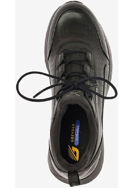 Erkek Siyah Hakiki Deri Ayakkabı 5K1UA17980 fırsatları