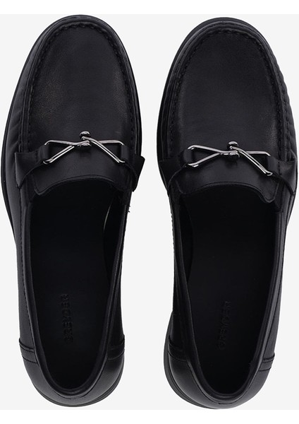 Kadın Siyah Hakiki Deri Comfort Ayakkabı 5K2FA32690 indirimleri