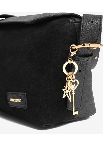 Kadın Siyah Hakiki Deri Çapraz Çanta 5K2CN69773 modelleri