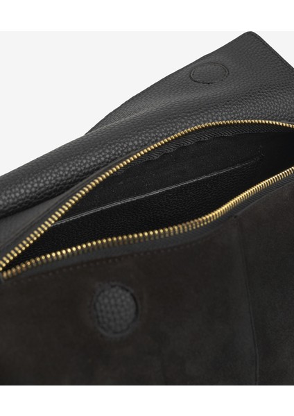 Kadın Siyah Hakiki Deri Çapraz Çanta 5K2CN69773 indirimleri