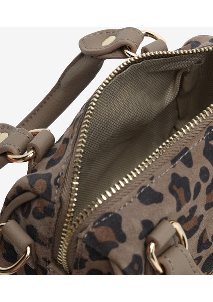Kadın Leopar Hakiki Deri Çapraz Çanta 5K2CN69755 indirimleri