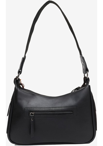 Kadın Siyah Hakiki Deri Omuz Çantası 5K2CN69637 fiyatları