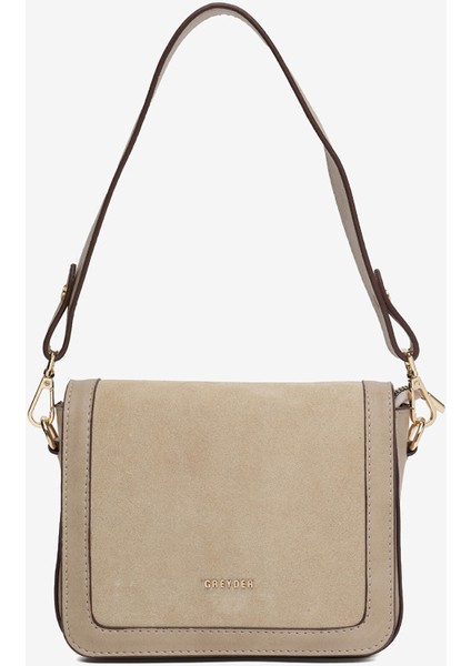 Kadın Vizon Hakiki Deri Çapraz Çanta 5K2CN68695