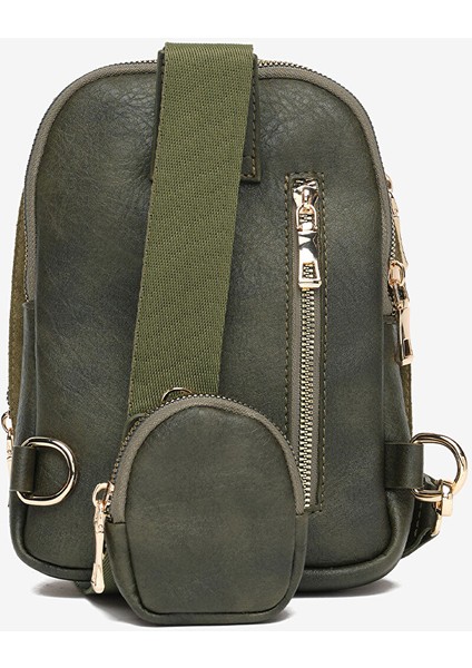 Kadın Haki Hakiki Deri Çapraz Çanta 5K2CN72195 fiyatları