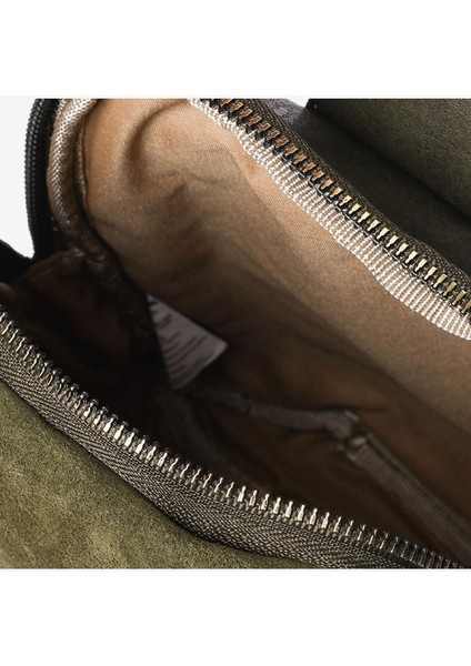 Kadın Haki Hakiki Deri Çapraz Çanta 5K2CN72195 fırsatları