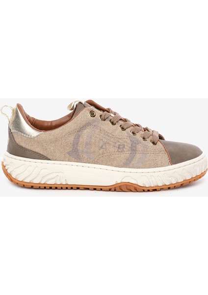 Greyder LAB Kadın Kahverengi Hakiki Deri Sneaker Ayakkabı 5K2CA45371