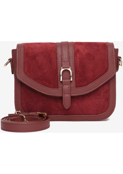 Kadın Bordo Hakiki Deri Çapraz Çanta 5K2CN69787 fiyatları