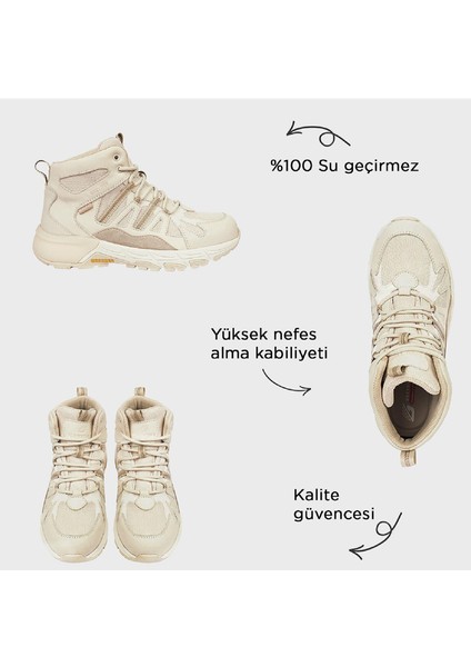 Kadın Kirli Beyaz Su Geçirmez Outdoor Bot 5K2GB17705 modelleri