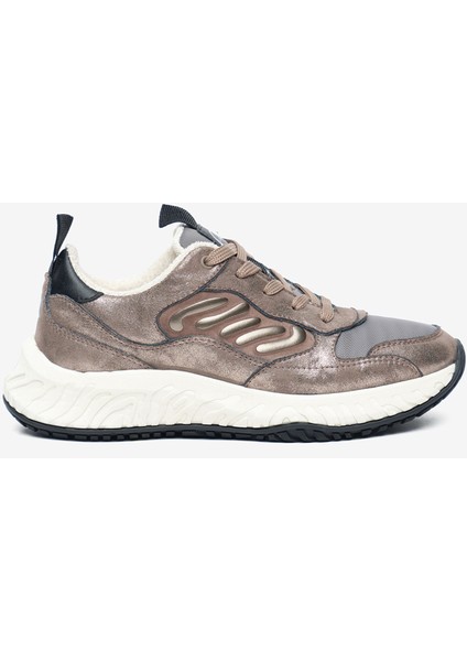 Greyder LAB Kadın Kahverengi Hakiki Deri Spor Ayakkabı 5K2CA45380
