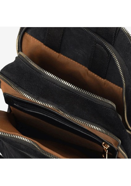 Kadın Siyah Hakiki Deri Sırt Çantası 5K2CN98722 indirimleri