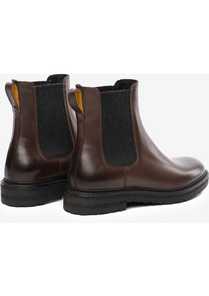Kadın Kahverengi Hakiki Deri Chealse Bot 5K2OB35361 fırsatları