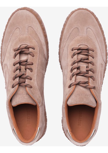 Kadın Vizon Hakiki Deri Sneaker Ayakkabı 5K2SA33676 indirimleri