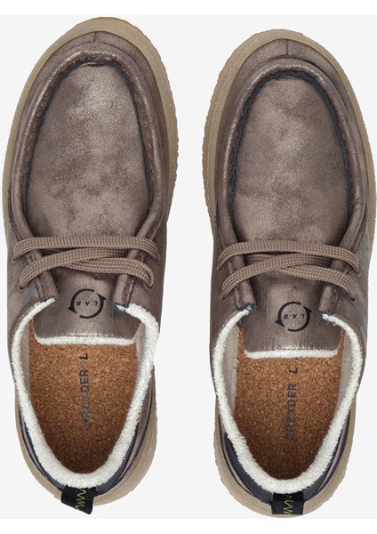 Greyder LAB Kadın Kahverengi Hakiki Deri Ayakkabı 5K2CA45391 indirimleri