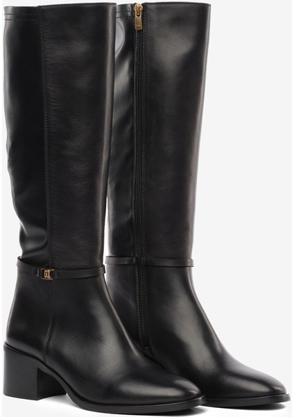 Kadın Siyah Hakiki Deri Çizme 5K2KC59306 modelleri