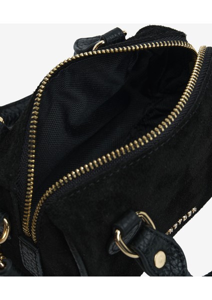 Kadın Siyah Hakiki Deri Çapraz Çanta 5K2CN69755 fırsatları