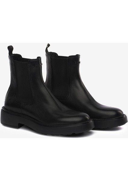 Kadın Siyah Hakiki Deri Chealse Bot 5K2OB35302 modelleri