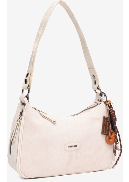 Kadın Bej Hakiki Deri Omuz Çantası 5K2CN69637 fiyatları