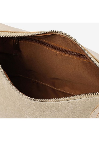 Kadın Bej Hakiki Deri Omuz Çantası 5K2CN69637 indirimleri