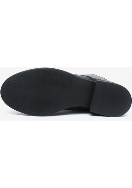 Kadın Siyah Hakiki Deri Bot 5K2UB59340