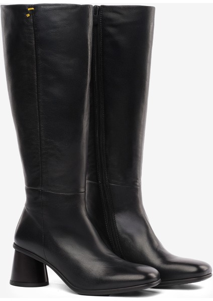 Kadın Siyah Hakiki Deri Çizme 5K2UC34505