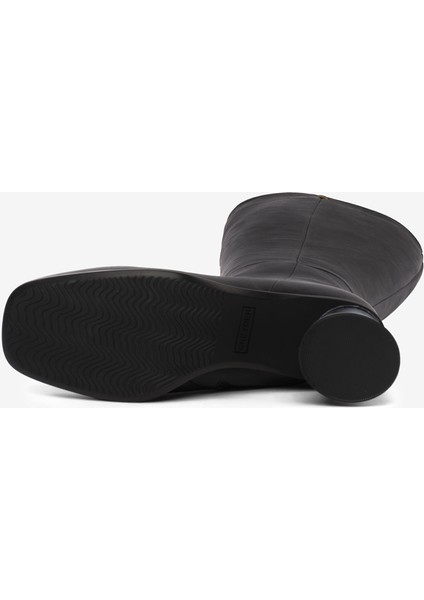 Kadın Siyah Hakiki Deri Çizme 5K2UC34505