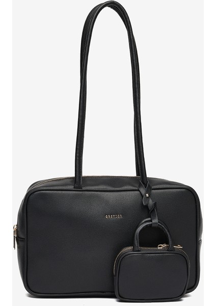 Kadın Siyah Omuz Çantası 5K2CN69772 modelleri