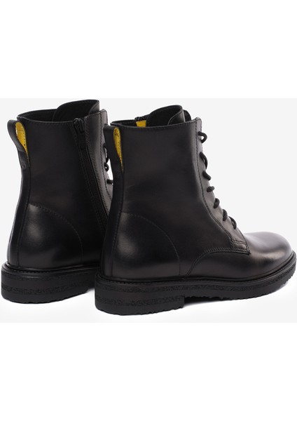 Kadın Siyah Hakiki Deri Bot 5K2YB35360 fırsatları