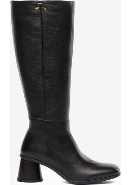 Kadın Siyah Hakiki Deri Çizme 5K2UC34505