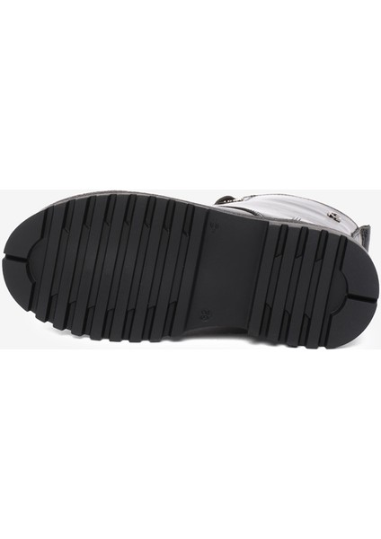 Çocuk Siyah Hakiki Deri Military Bot 5K5ZB59626 indirimleri