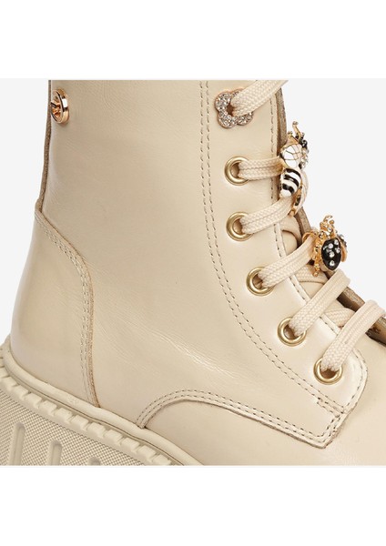 Çocuk Bej Hakiki Deri Military Bot 5K5ZB59626 indirimleri