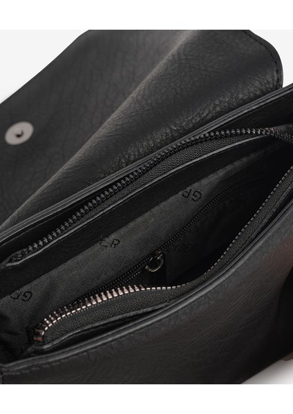 Kadın Siyah Hakiki Deri Çapraz Çanta 5K2CN68695 indirimleri