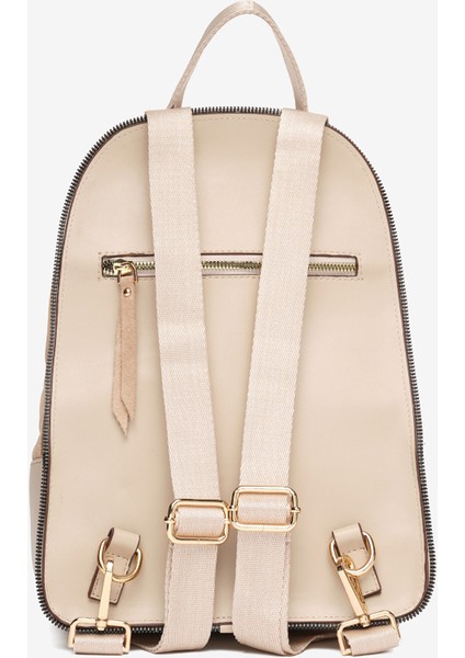 Kadın Bej Hakiki Deri Sırt Çantası 5K2CN98722 fiyatları