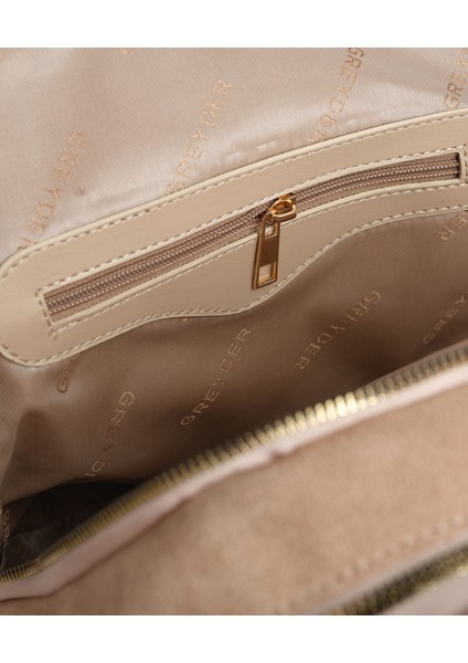 Kadın Bej Hakiki Deri Sırt Çantası 5K2CN98722 modelleri