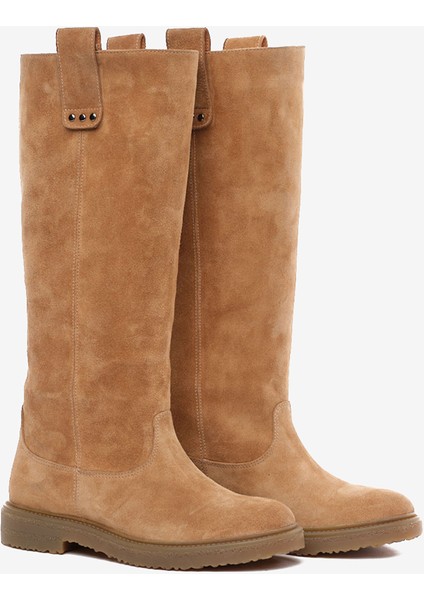 Kadın Taba Hakiki Deri Çizme 5K2UC35362 modelleri