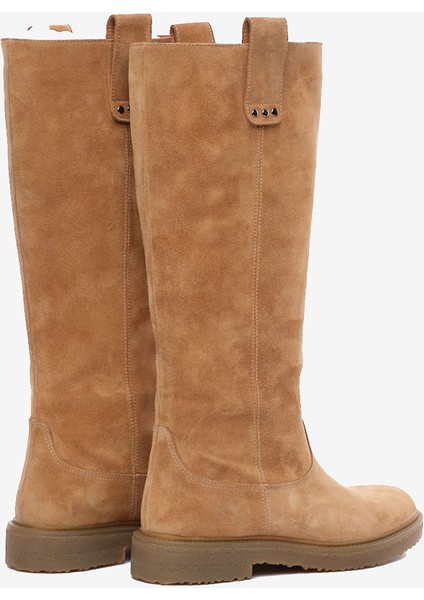 Kadın Taba Hakiki Deri Çizme 5K2UC35362 fırsatları