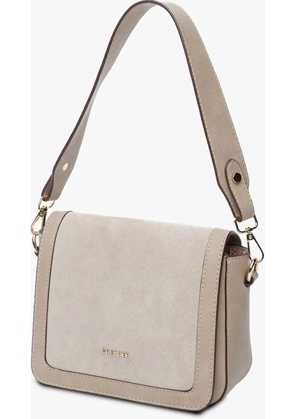 Kadın Ekru Hakiki Deri Çapraz Çanta 5K2CN68695 fiyatları