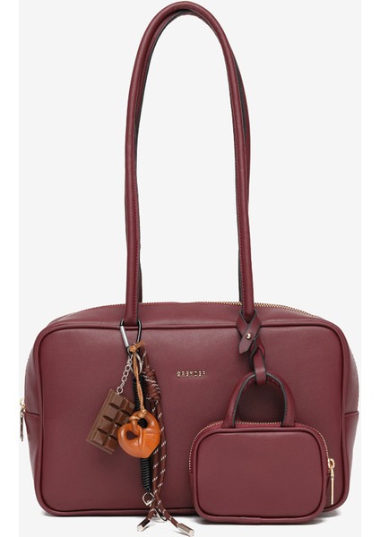 Kadın Bordo Omuz Çantası 5K2CN69772