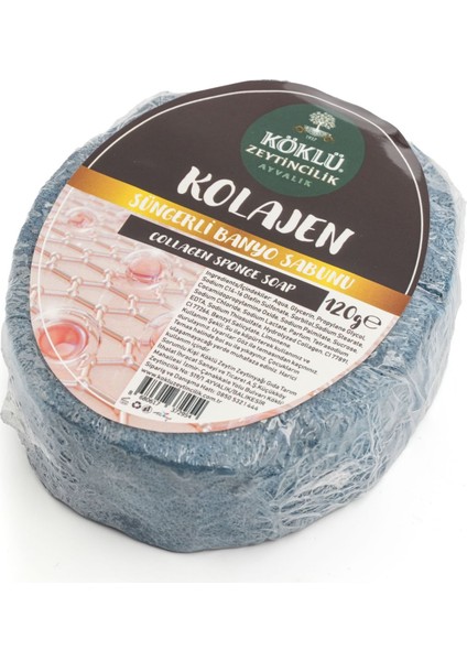 Köklü Süngerli Kolajen Banyo Sabunu 120 gr
