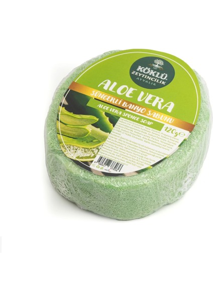 Köklü Süngerli Aloe Vera Banyo Sabunu 120 gr