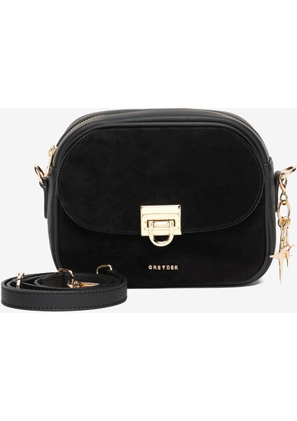 Kadın Siyah Hakiki Deri Çapraz Çanta 5K2CN69757 fiyatları