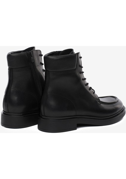 Erkek Siyah Hakiki Deri Bot 5K1YB18772