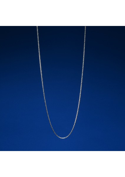 60 Mikron Naturel Yuvarlak Kral Gümüş Zincir fırsatları