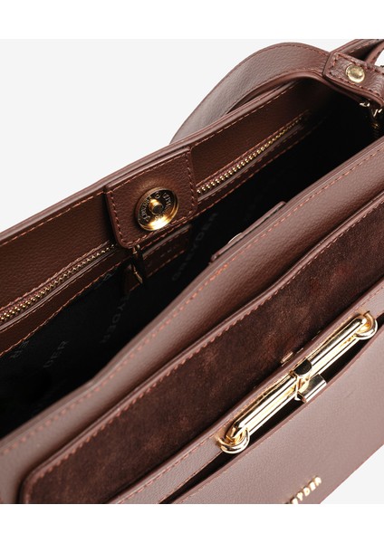 Kadın Kahverengi Hakiki Deri Kol Çantası 5K2CN69789 fırsatları