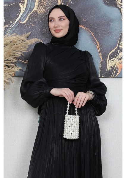 Ipek Tesettür Elbise Siyah indirimleri