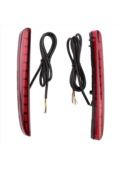 Honda Civic 2017-2018 Için Tip R Hatchback LED Fren Işığı Arka Tampon Reflektörü Sürüş Sis Lambası (Yurt Dışından)