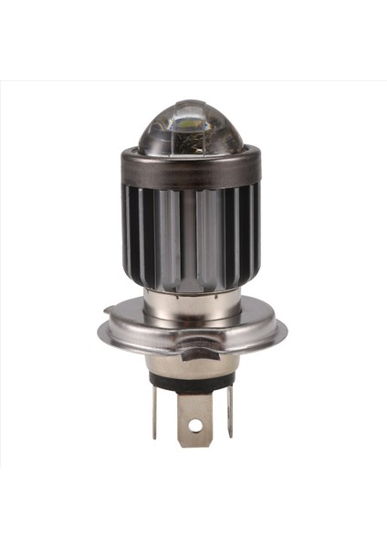 H4 LED Spotlight Küçük Ampul LED Motosiklet Modifiye Far Entegre Iki Renkli Far Aksesuarları (Yurt Dışından)
